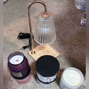 Candle Warmer Lamp with Five Candles
